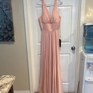 Cinderella Blush Pink Maxi Dress